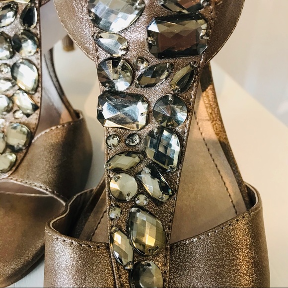 Rhinestone heels by Style and Co. size 6 - Picture 2 of 8